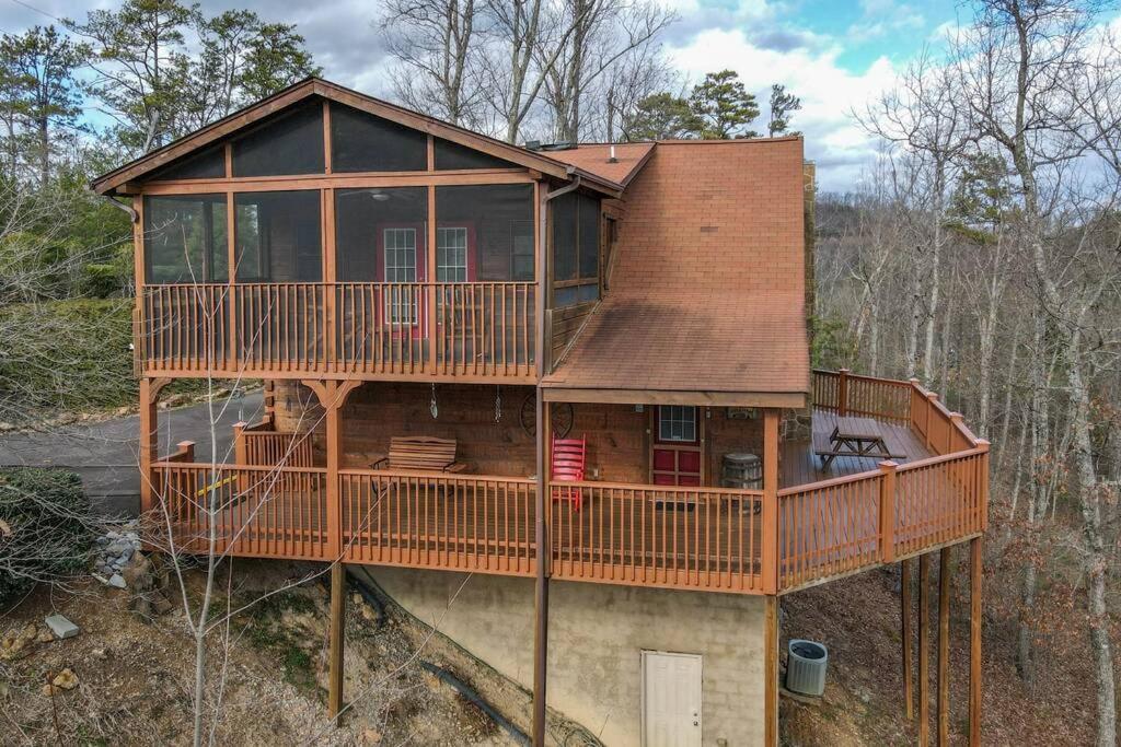 Over The Mountain - Smoky Mountain View Cabin Sevierville Exterior photo